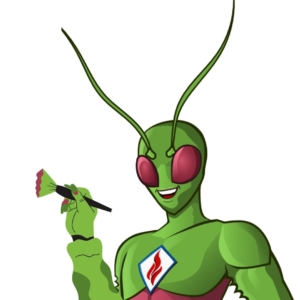 Praying Mantis Paint Brush Bed Bug Pesticide Treatment Hero